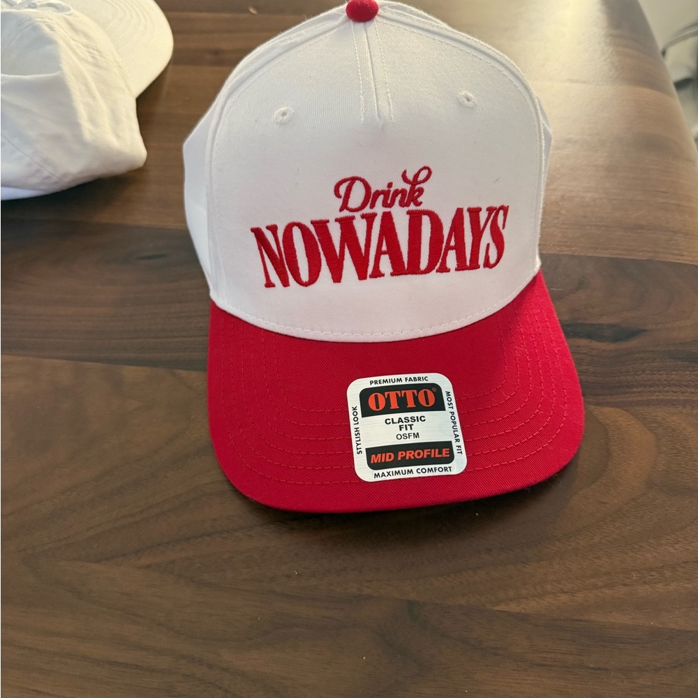Red and White Trucker Hat (NWT)